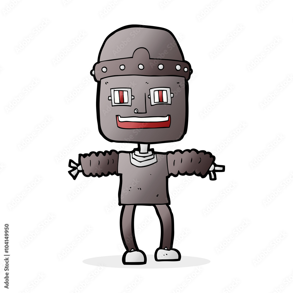 cartoon robot cartoon robot