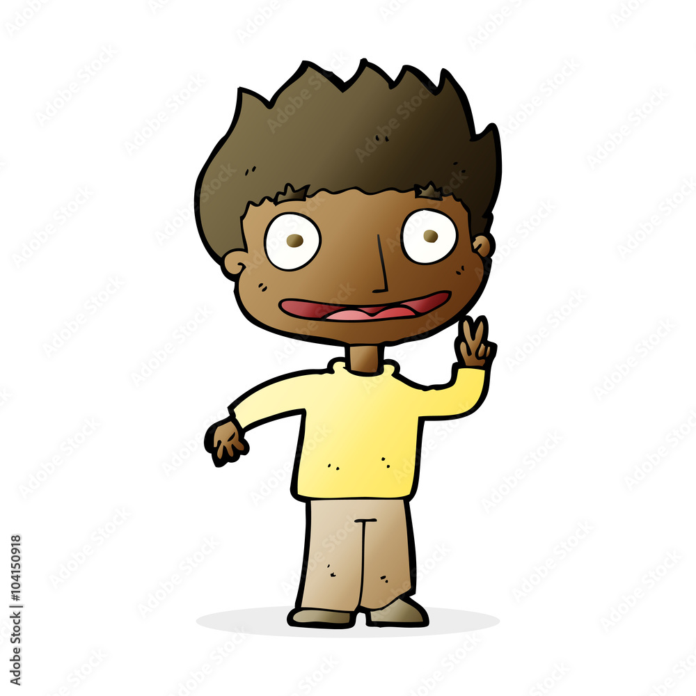 cartoon happy boy cartoon happy boy