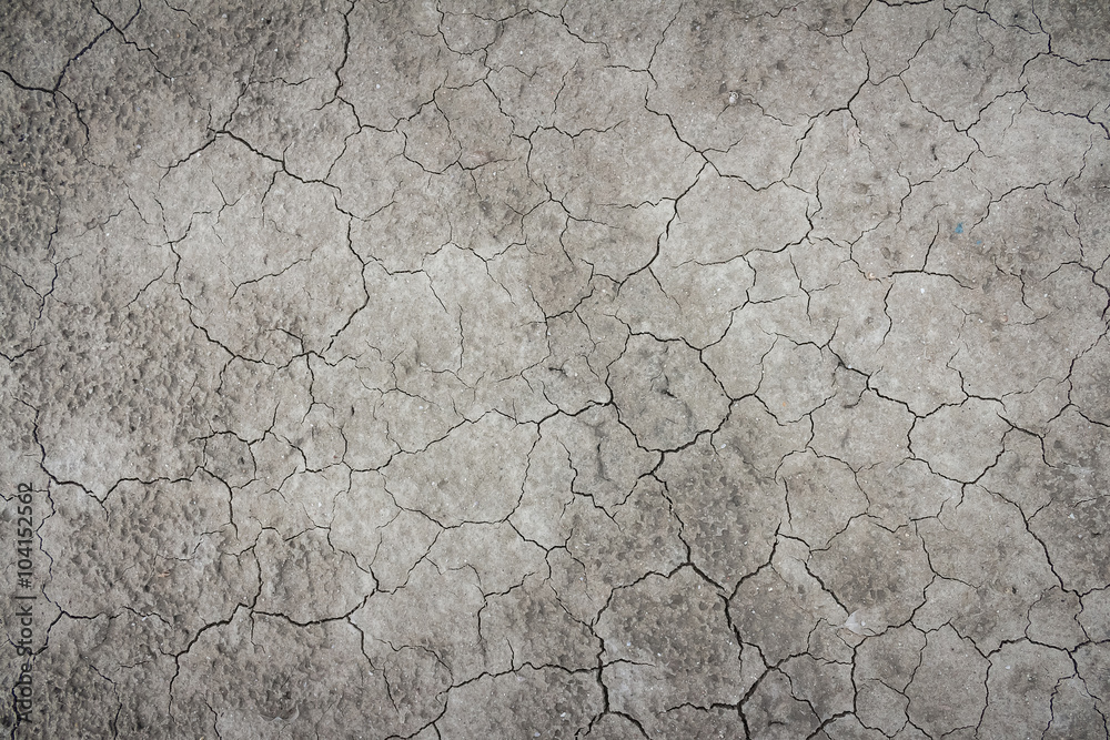 Cracks on the ground Cracks on the ground