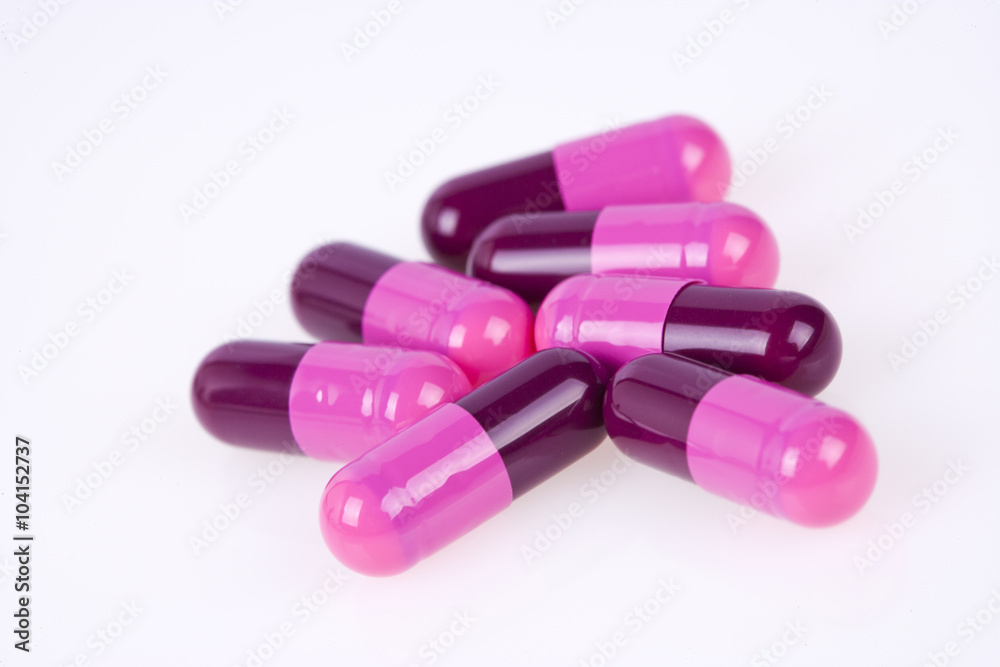 Colorful medical pills and capsules Colorful medical pills and capsules