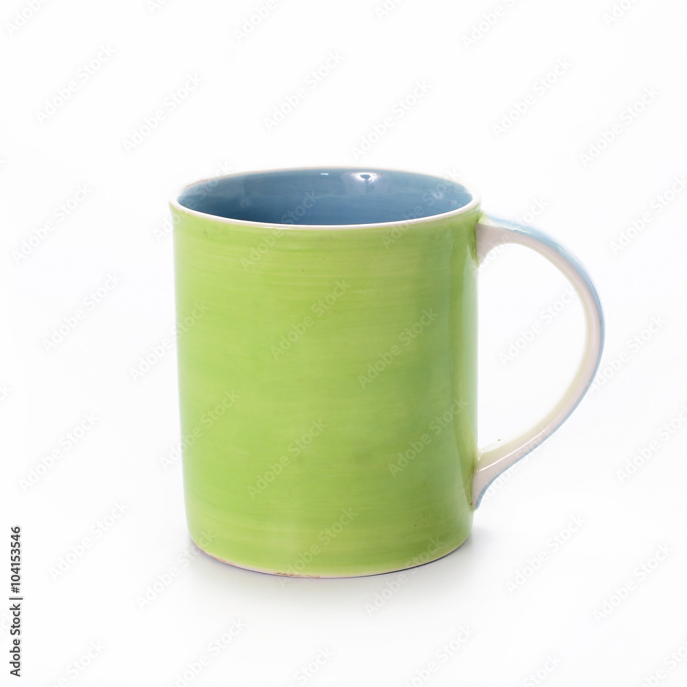 ceramic mug isolated on white background ceramic mug isolated on white background