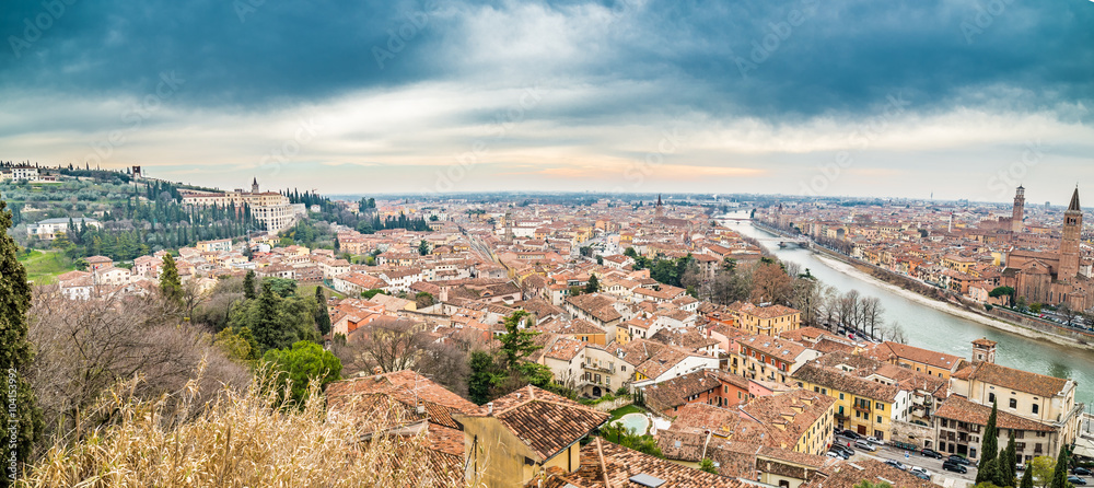Cityscape Verona in Italy