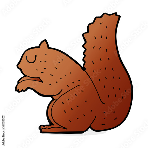 cartoon squirrel