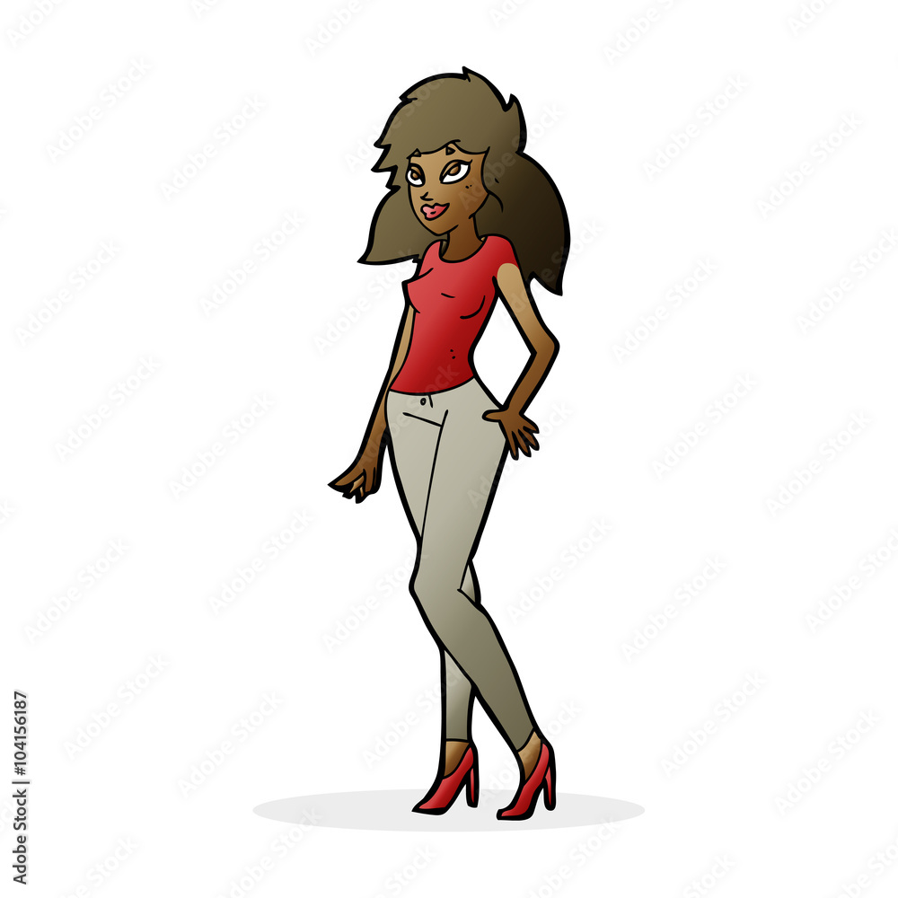 cartoon pretty woman cartoon pretty woman