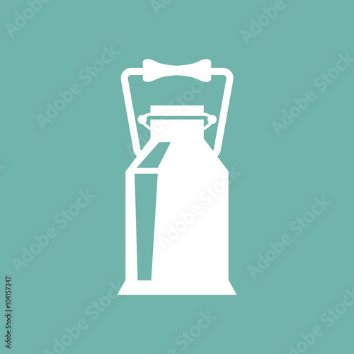 Milk can icon