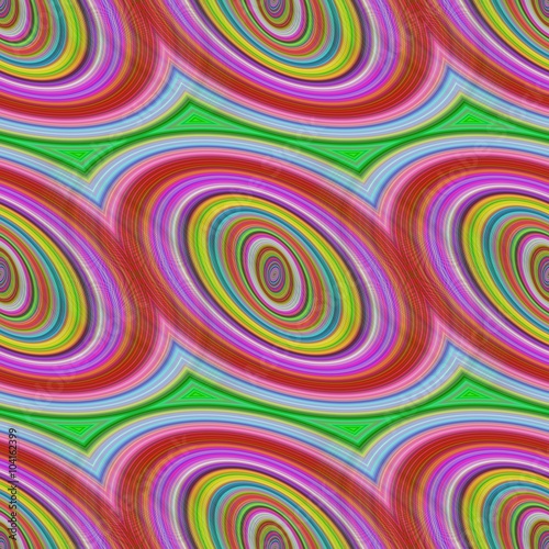 Colorful seamless ellipse pattern background