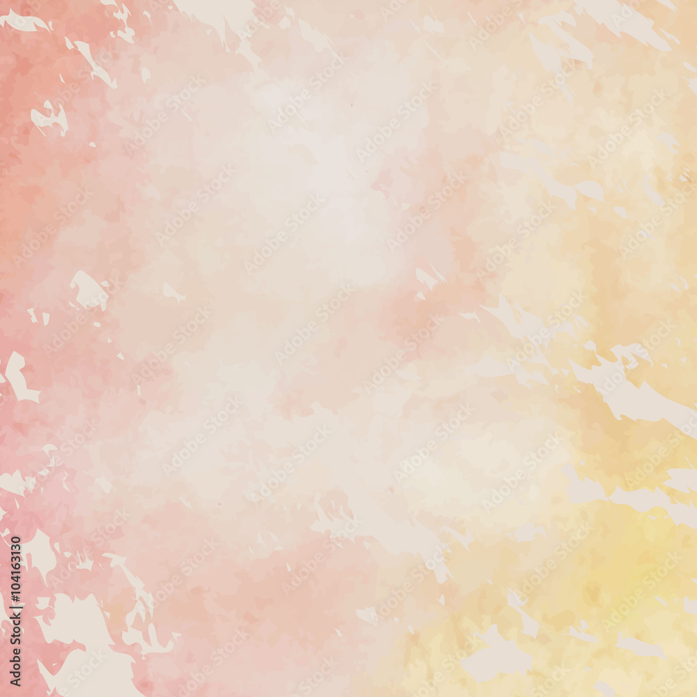 Light pink yellow vintage background in summer