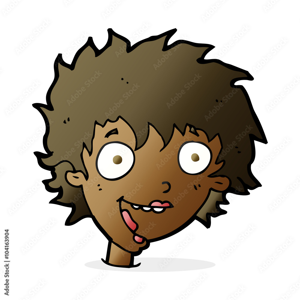 cartoon crazy excited woman cartoon crazy excited woman