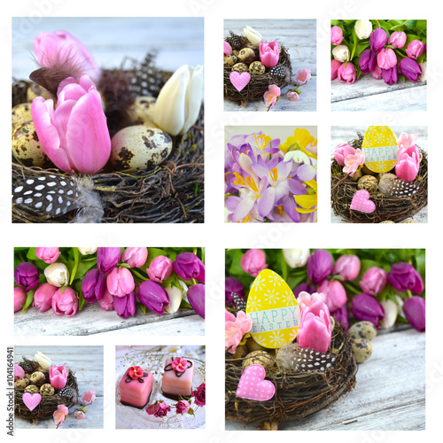 Ostern - Collage