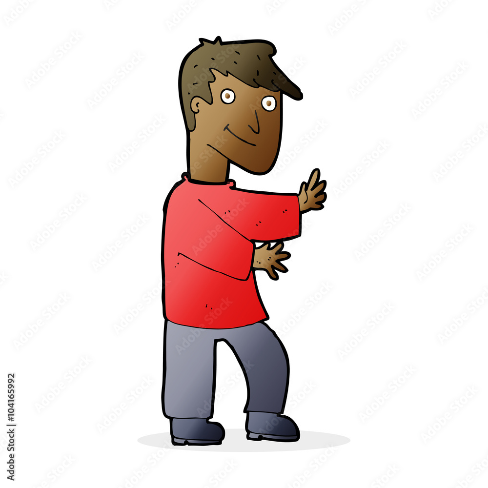 cartoon happy man cartoon happy man