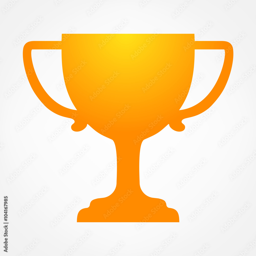 cup champion icon vector illustration cup champion icon vector illustration