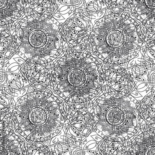Chaotic abstract background.