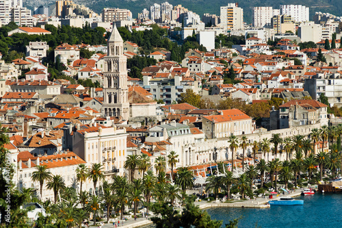 Blick auf Split, Kroatien