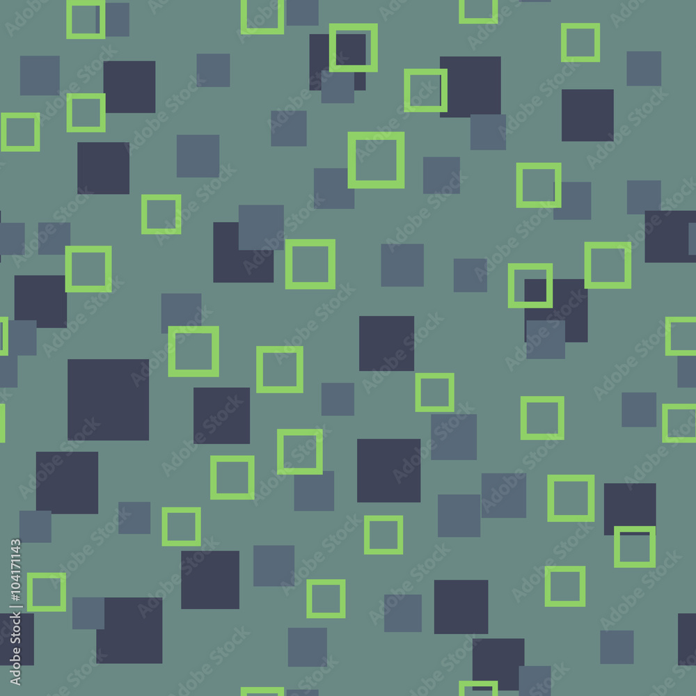Seamless abstract geometry pattern with squares in simple colors Seamless abstract geometry pattern with squares in simple colors