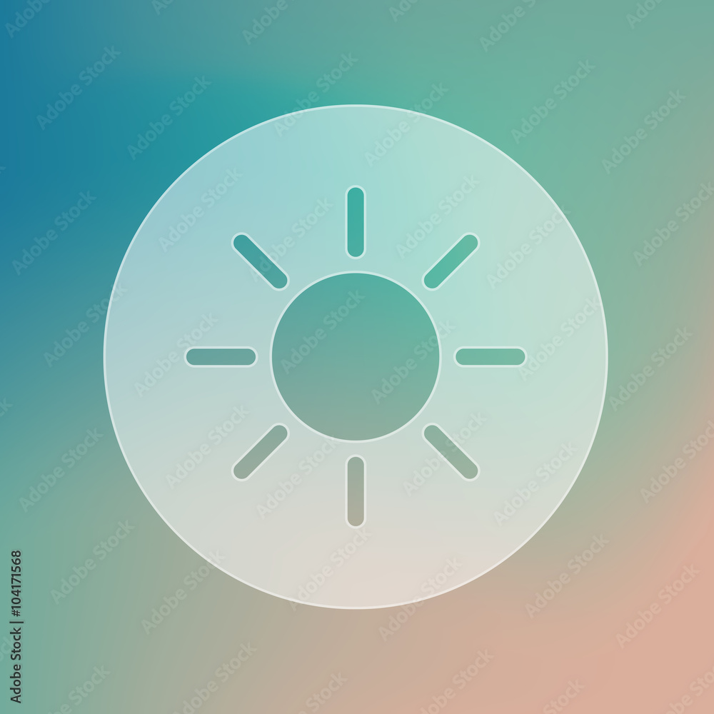 Sun transparent icon. Meteorology. Weather Sun transparent icon. Meteorology. Weather