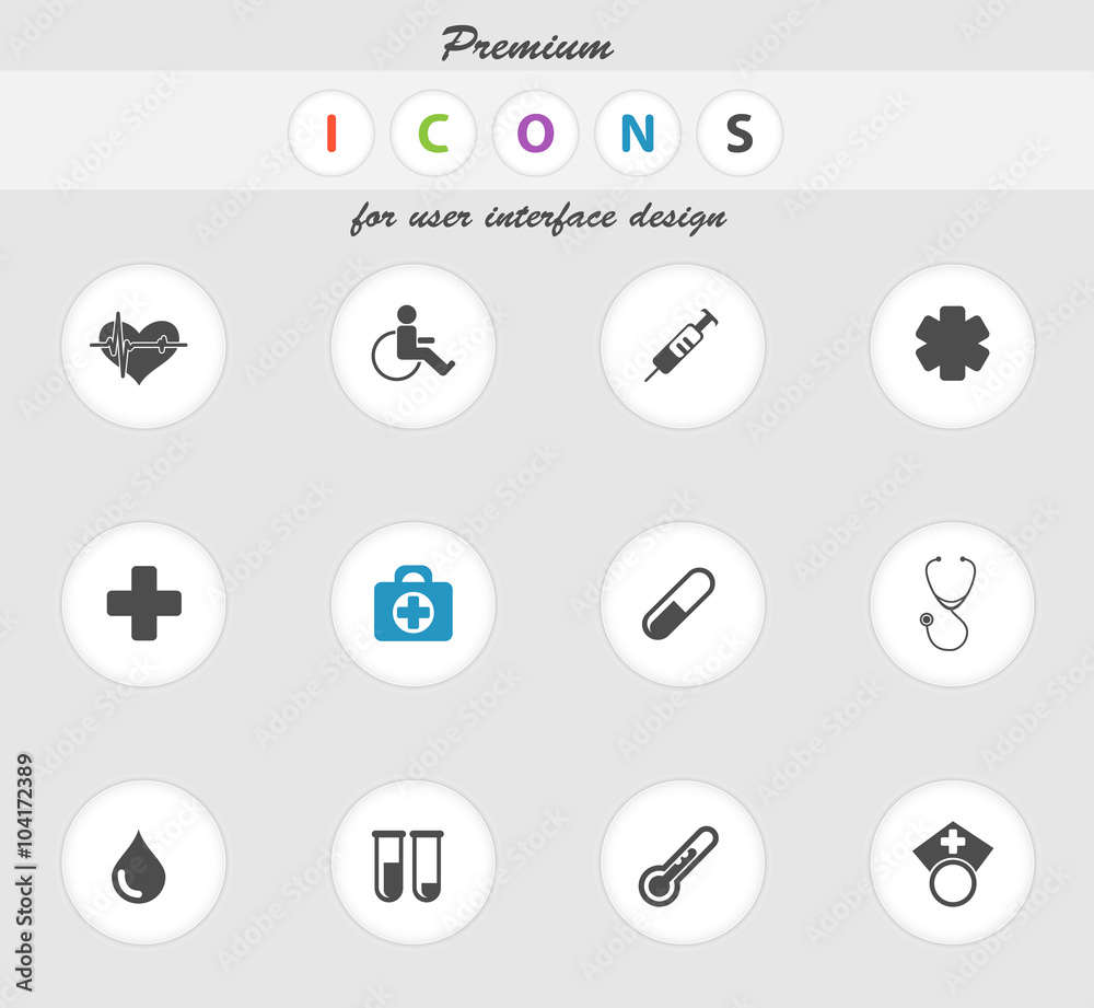 Medical Icons set Medical Icons set
