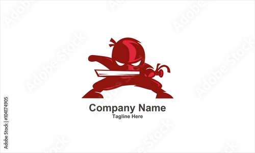 Red2 Ninja Kids Logo photo