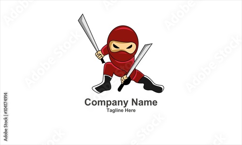 Red3 Ninja Kids Logo