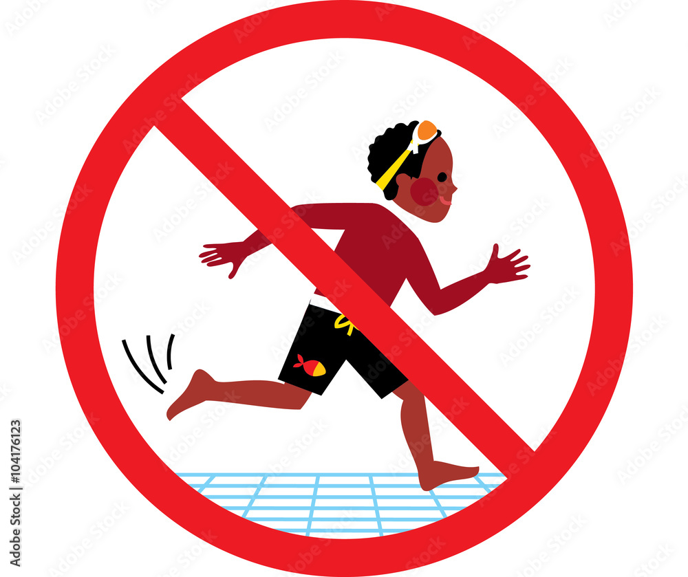 Dont run. Знаки поведения в бассейне. Знак нельзя бегать. Запрещающие знаки для бассейна. Запретные знаки в бассейне.