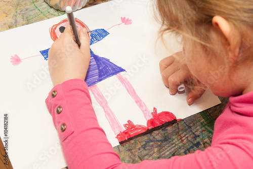 Schilderij op canvas Disegno