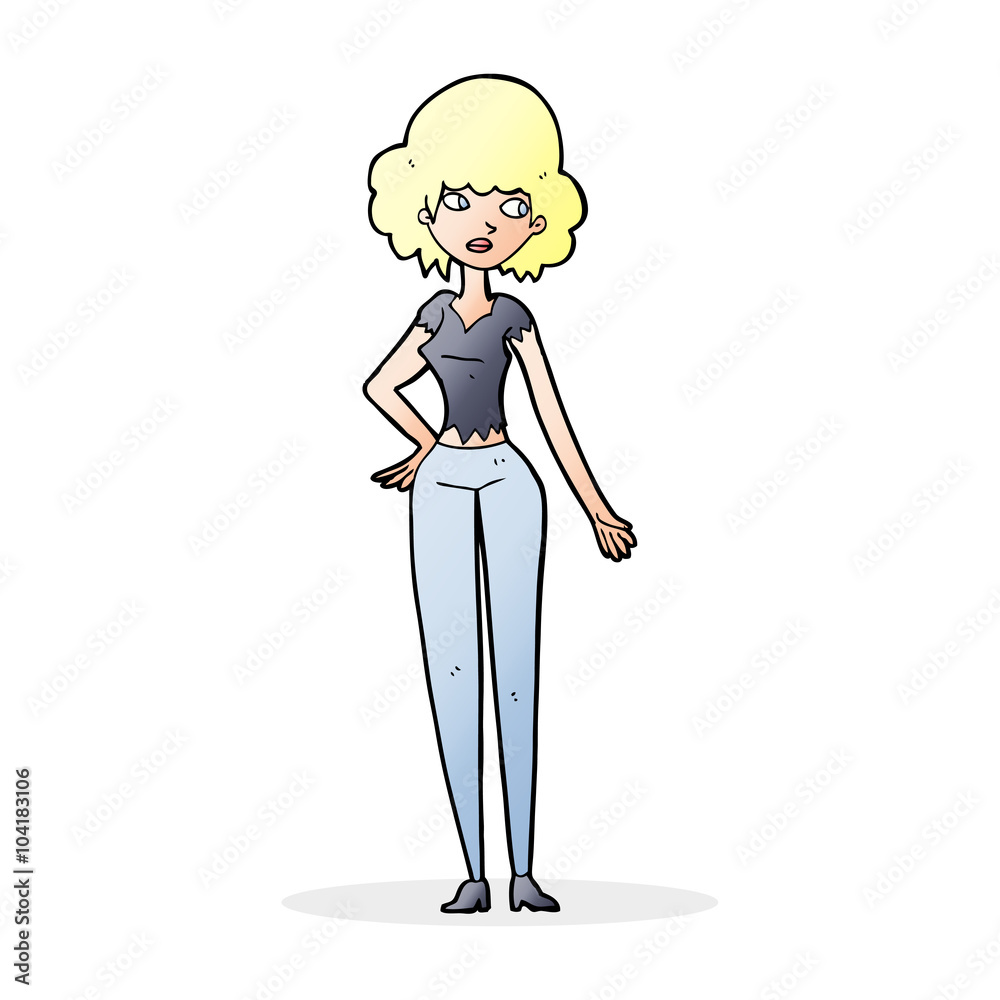 cartoon pretty woman cartoon pretty woman