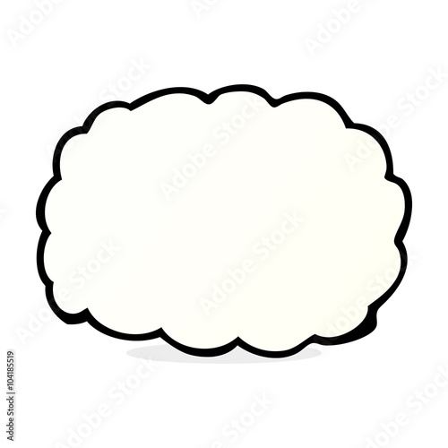 cartoon cloud symbol
