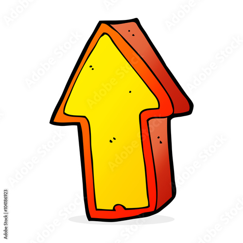 cartoon arrow symbol