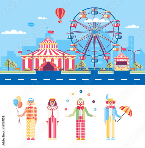 Circus and Clowns