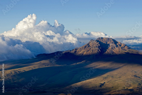 Andean High Altitude Landscape of Ecuador