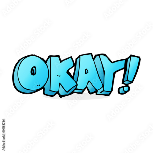 cartoon okay sign