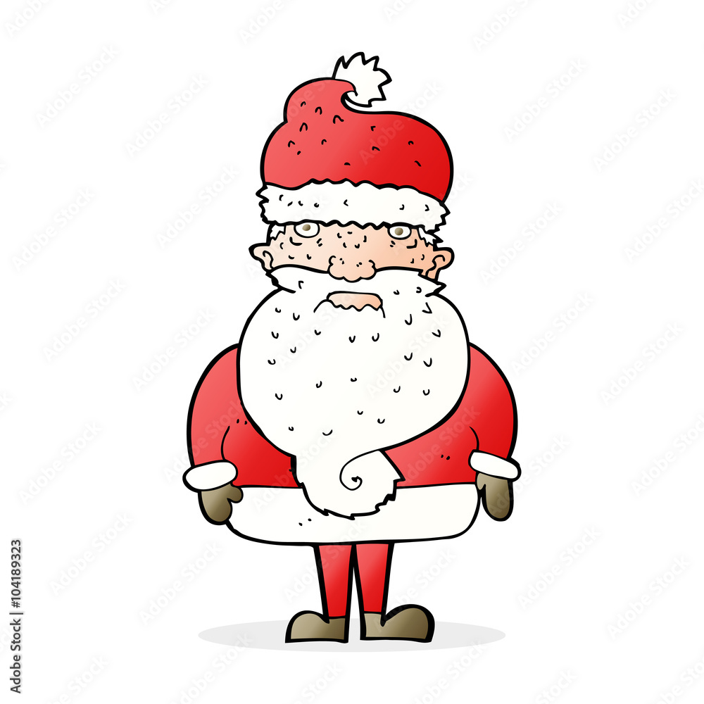 cartoon santa claus cartoon santa claus