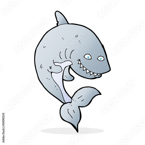 cartoon shark