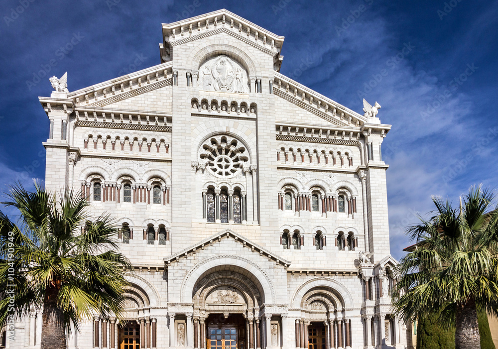 Monaco Cathedral church building