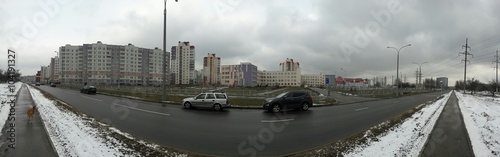 City landscape, cloudly day, panorama © yauhenka