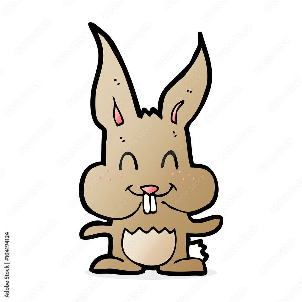 cartoon rabbit