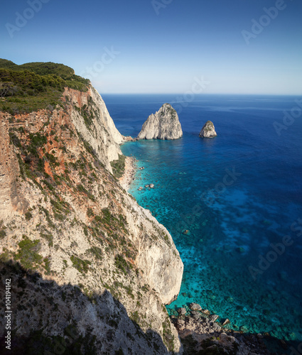 rocky cliff by the sea