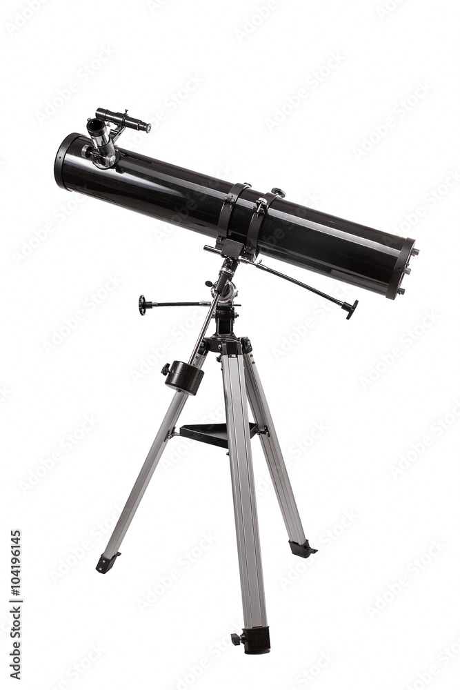 mirror telescope with tripod isolation mirror telescope with tripod isolation
