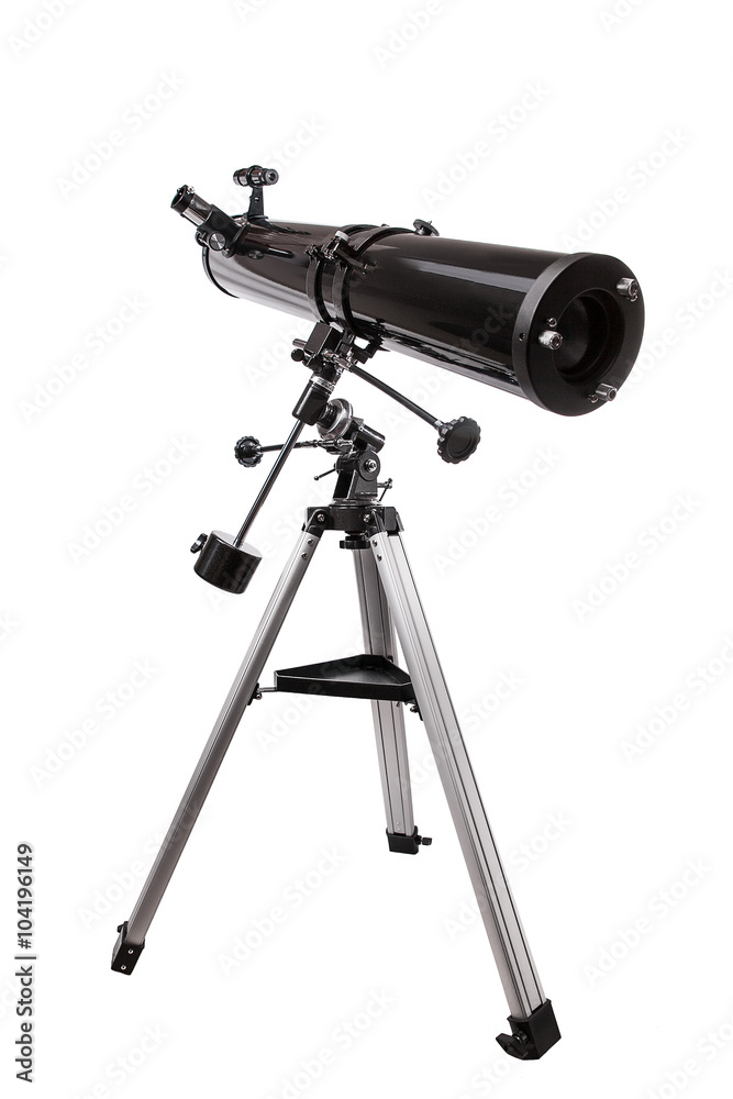 mirror telescope with tripod isolation mirror telescope with tripod isolation