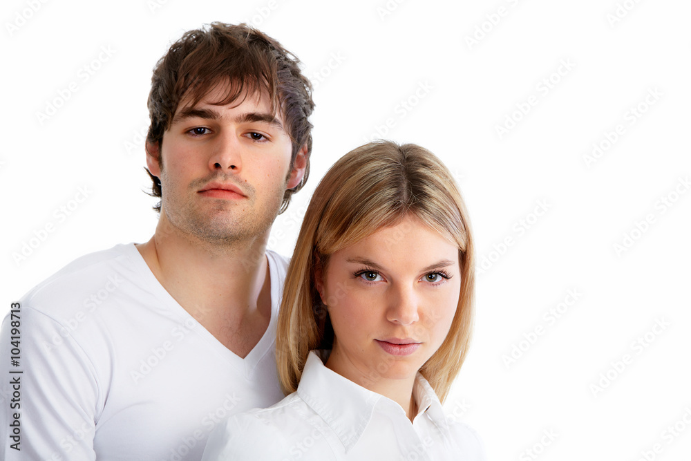 Young couple. Young couple.