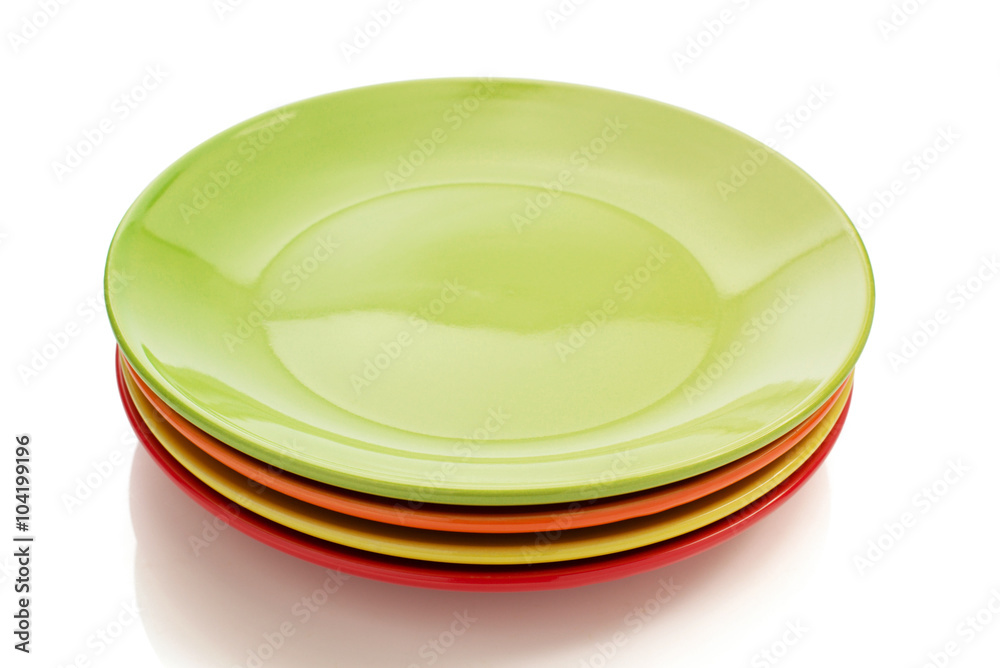 ceramic plate isolated on white ceramic plate isolated on white