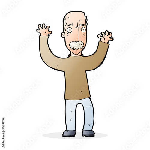 cartoon angry dad
