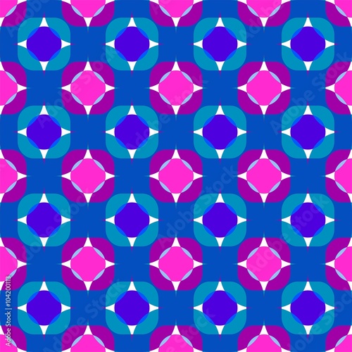 pink Design Tapete blau Muster Ornament Hintergrund türkis Druck Kachel Gestaltung Mosaik nahtlos endlos viereckig quadratisch