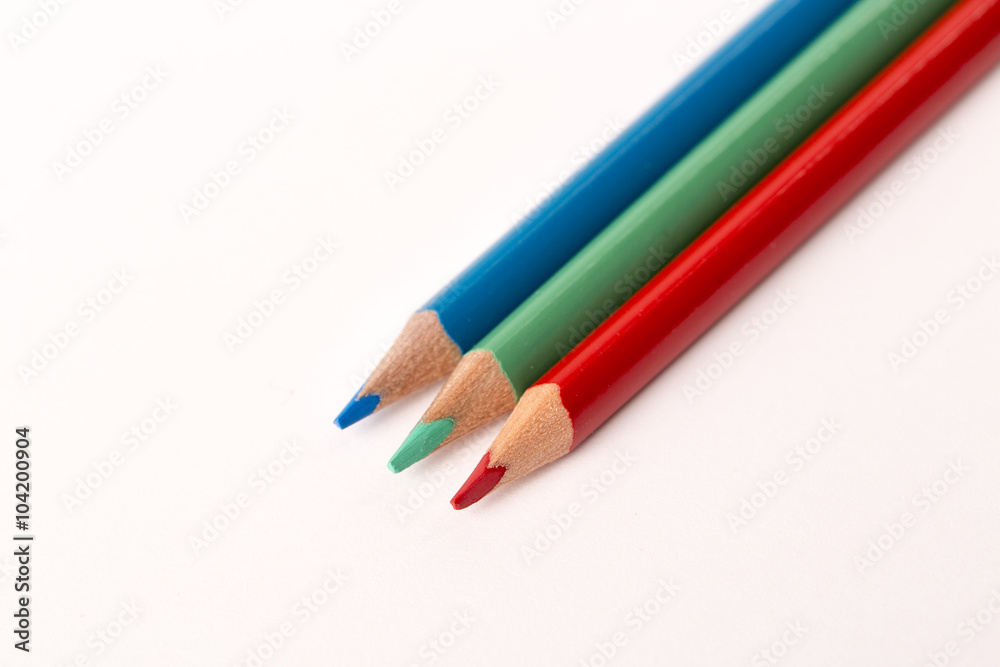 Colored Pencils Crayons