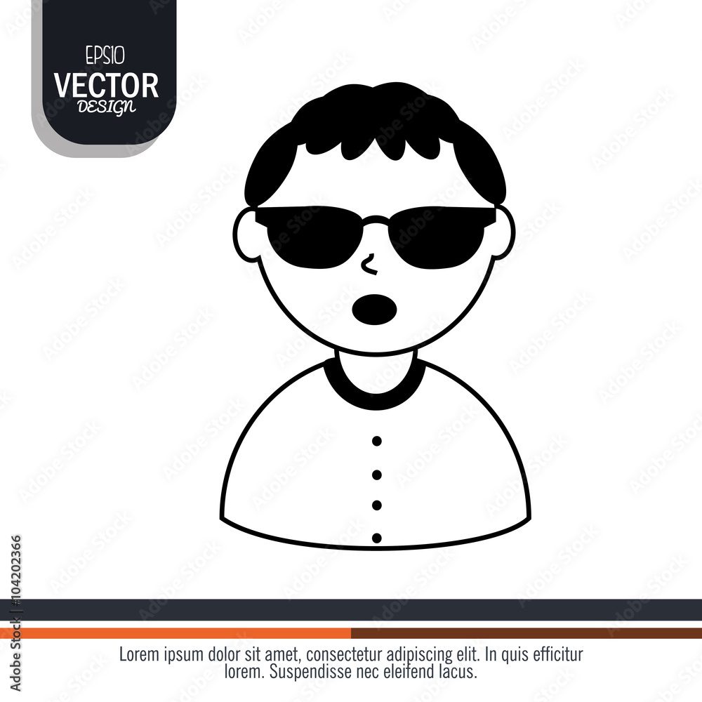 avatar person design avatar person design