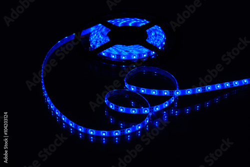 Blue led strip