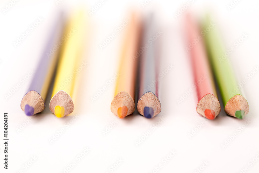 Colored Pencils Crayons