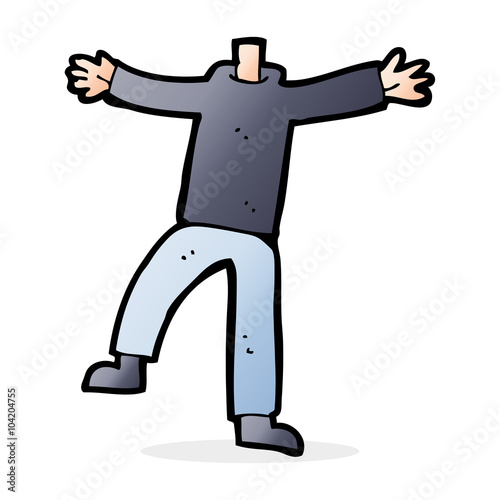 cartoon male gesturing body (mix and match cartoons or add own p