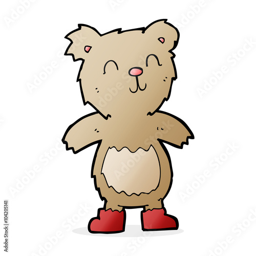 cartoon teddy bear