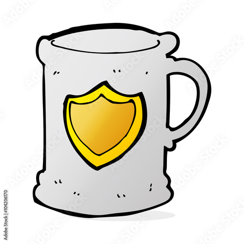 cartoon tankard