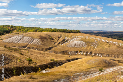 Rural landscape. Belgorod region. Russia photo